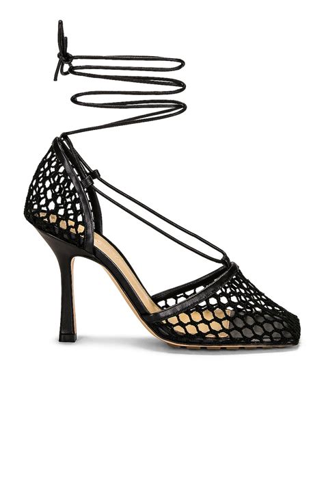 bottega veneta stretch heels.